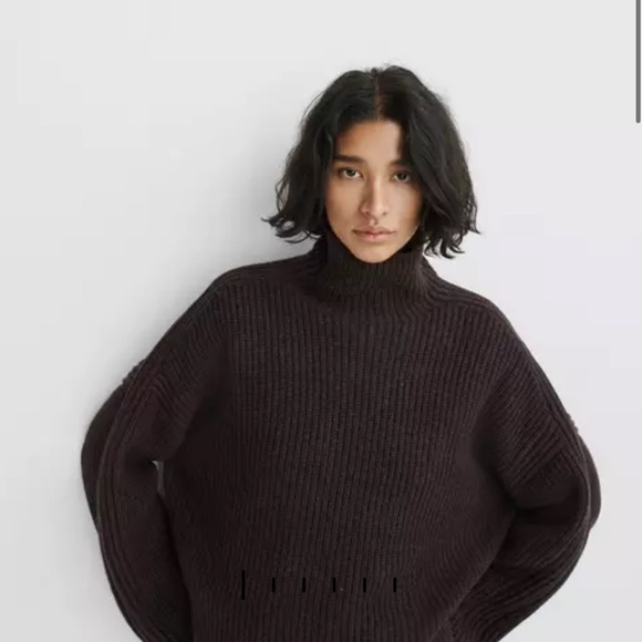 rag & bone Sweaters - Rag & Bone Connie Wool Turtleneck Sweater Oversized Chunky Knit S